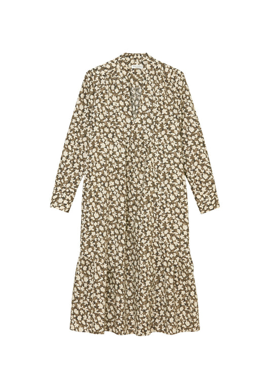 Marc O'Polo Volumen-Kleid mit gerafften Details aus Organic-Cotton-Lyocell-Mix Women