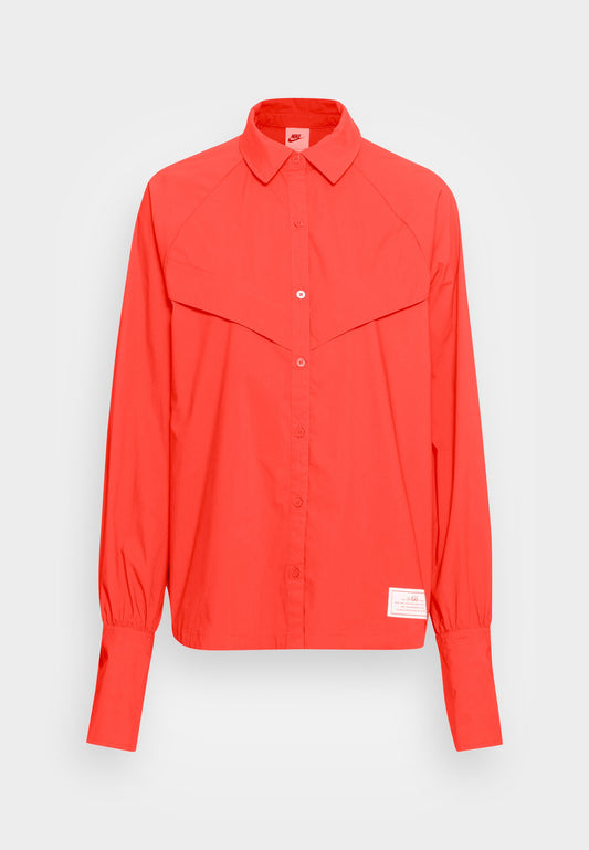 Nike Sportswear W NSW ICN CLSH WVN LS TOP Red (NI121G06J-G11) Women