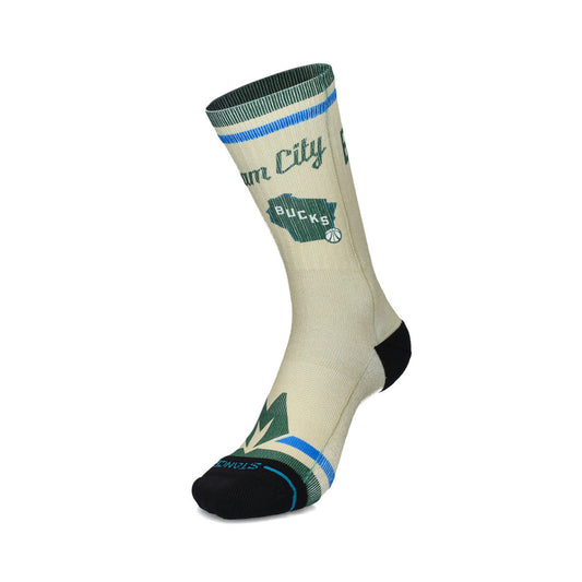 Stance Socks Milwaukee Bucks City Edition 2025-2026 Multicolor (A556D25MIL) Unisex