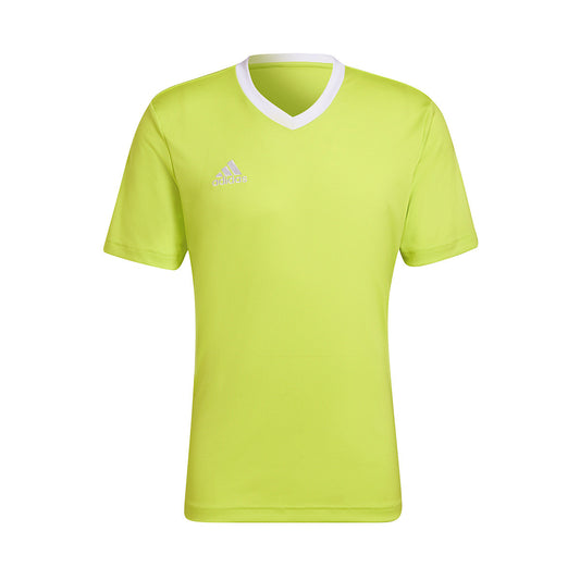 adidas T-Shirt Entrada 22 Short Sleeve Semi Solar Yellow (HC5077) Men