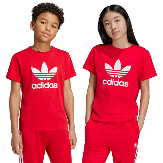adidas T-Shirt Adicolor Trefoil Better Scarlet (IY7423) Kids