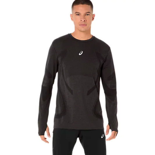 ASICS Road Seamless Long Sleeve Black (2011D356-001) Men