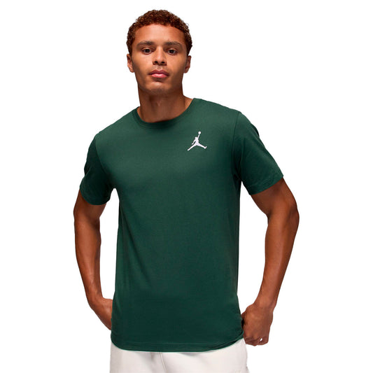 Jordan T-Shirt Jumpman Emb Crew Midnight Green (DC7485-316) Unisex