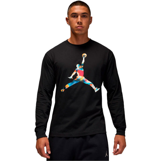 Jordan Long Sleeve Flight Gfx Crew Black (IM6511-010) Unisex