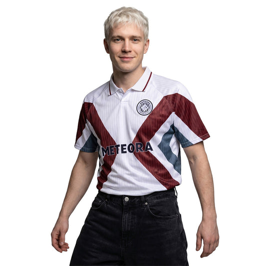 Meteora T-Shirt Ray Retro Football Burgundy (V5RC001-670) Men