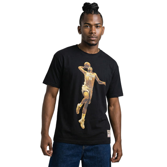 Mitchell & Ness T-Shirt NBA Carmelo Anthony Ultimate Gold Denver Nuggets Black (TP17061-DNUBLCK) Unisex