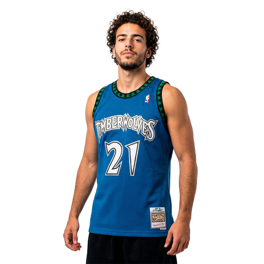 Mitchell & Ness T-Shirt Swingman Jersey Minnesota Timberwolves (SMJYCP19063-MTIROYA0) Unisex
