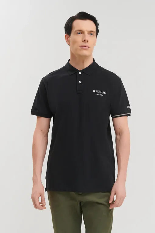 Iceberg BASIC POLO (ICE25MPL01_BLACK) Men