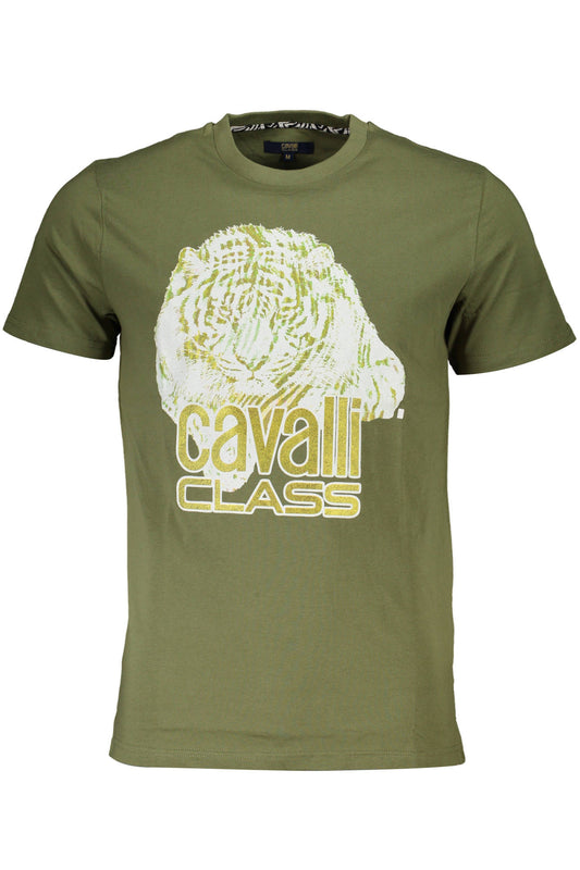 CAVALLI CLASS T-Shirt (QXT61W-JD060_VERDE_04050) Men