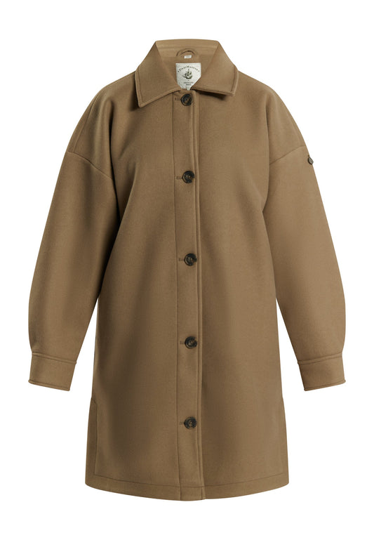 DreiMaster Transitional Coat in Wool-Look imane Grey (4DR21U0LY-C11) Women
