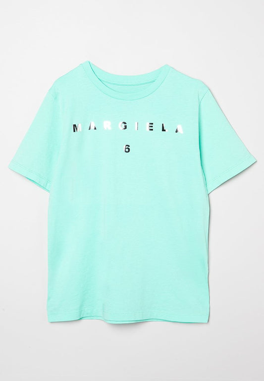 MM6 Maison Margiela MM6T51U MAGLIETTA turquoise (ZZO2ETG44-K00) Kids
