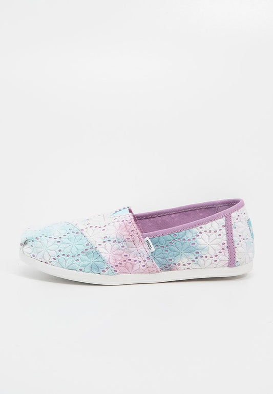 TOMS LIL MAU TIE DYE FLRL WM ALPR ESP Purple (ZZO2J4S10-I00) Women