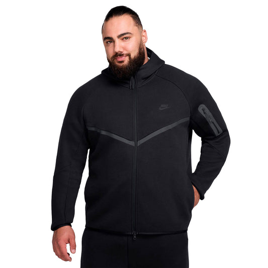 Nike Jacket Sportswear Tech Fleece Windrunner Hoodie Black (HV0949-010) Men