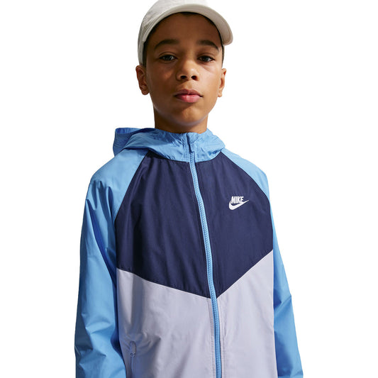 Nike Jacket Windrunner Fleece University Blue (IF2821-413) Kids