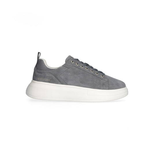 BIG 05 - SNEAKER COW SUEDE/MESH ANT Men