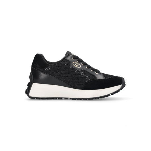 LOLO 20 - SNEAKER COW SUEDE/SEQUINS