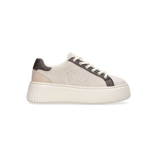 ELODIE 01 - SNEAKER MONOGRAM SAFFIA