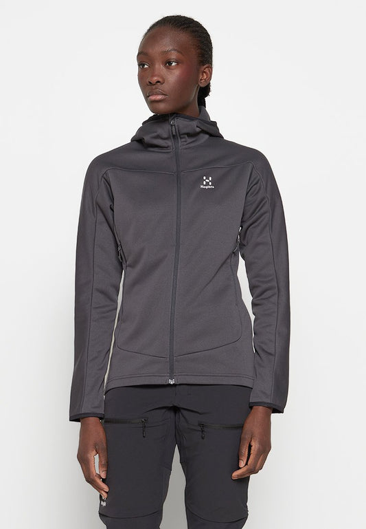 Haglöfs Frost Mid Hood Dark Grey (ZZO272D05-C00) Women