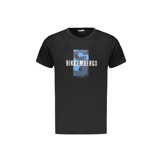 Bikkembergs T-shirt ALLOVER LOGO (BKK3MTS03_Black) Men