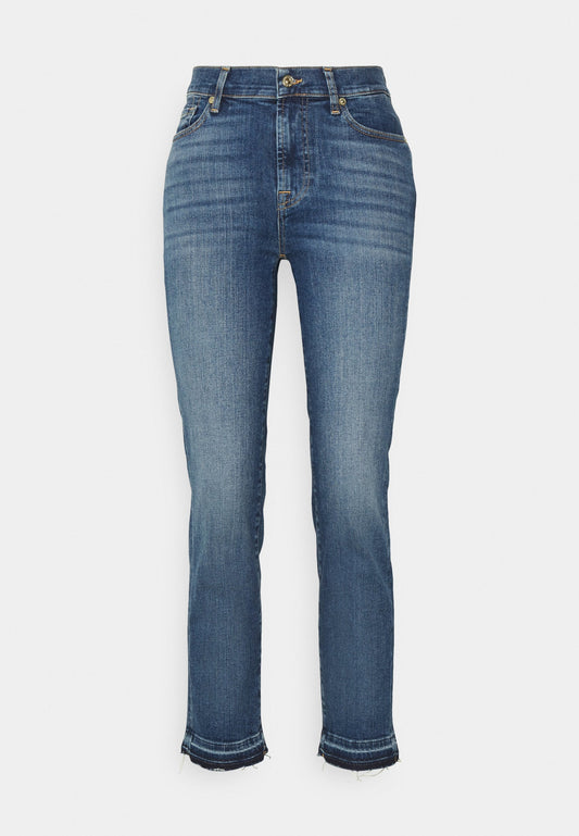 7 for all mankind THE STRAIGHT CROP Soho Light Light Blue (7F121N0VG-K11) Women