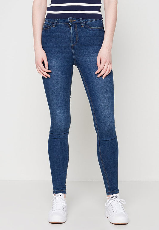Noisy May NMCALLIE HW SKINNY JEANS VI290MB (ZZO1KAW04-K00) Women