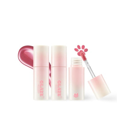 Black Rouge Chewy Lip Glaze High Shine Lip Gloss Korean Beauty Gz04 Lavender Mauve 3.5