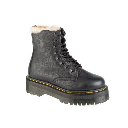 Dr. Martens Jadon Fl 8 Eye Boot Black (DM25637001) Unisex