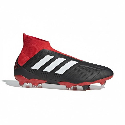 Adidas Predator 18+ FG Kids Football Boots Black Red, Kids