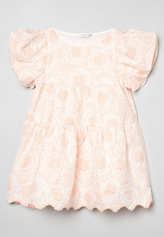 Name it NKFSAUMA SS DRESS salmon (ZZO2JK304-H00) Kids