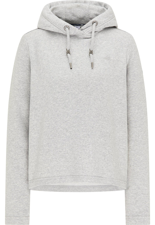 DreiMaster Kapuzensweater Mottled Light Grey (4DR21J05B-C11) Women