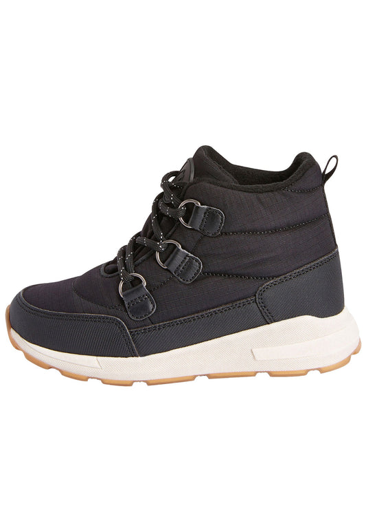 Next Water Resistant Quilted Boots (Older) Black (NX314D08M-Q11) Kids