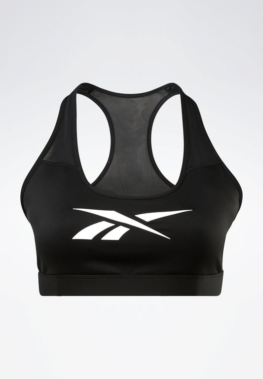 Reebok Lux Racer Pad Bra-Read IN Black (RE541I0FF-Q11) Women
