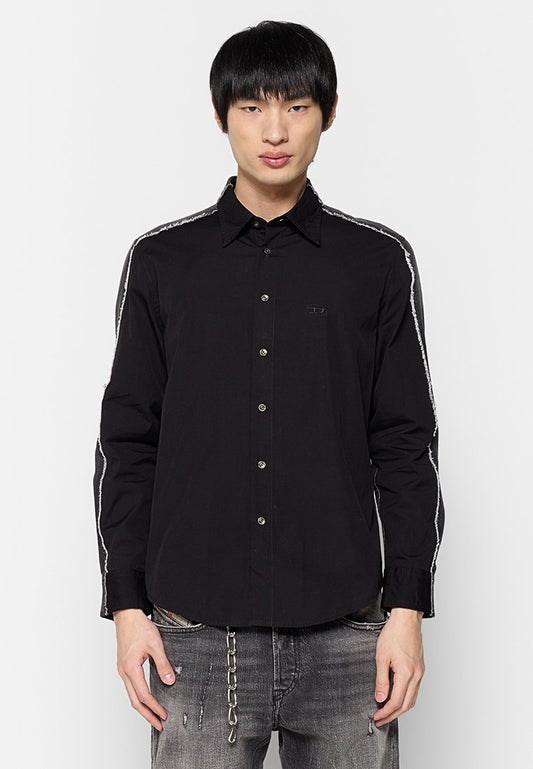 Diesel S-WARH CAMICIA Black (ZZO2UVY51-Q00) Men