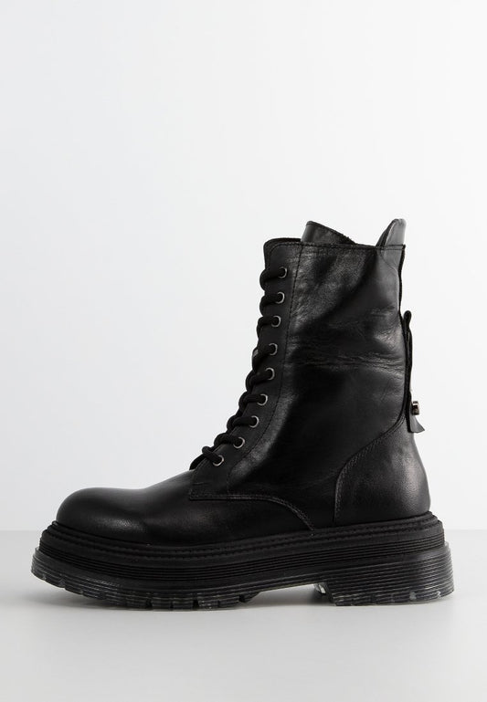 Inuovo Boots Black (ZZO1RXH39-Q00) Women