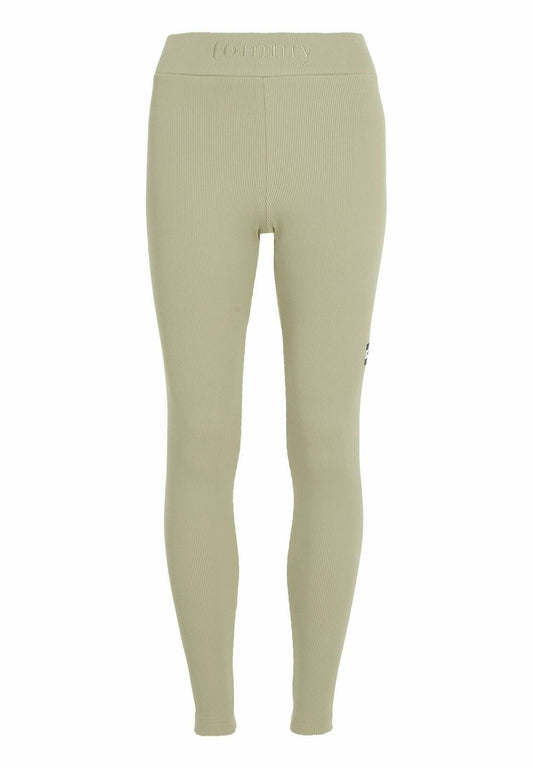 Tommy Jeans Damen Leggings ESS RIBBED LEGGING Women