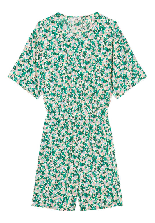 Marc O'Polo DENIM Viskose-Crêpe-Kurz-Overall aus  LENZING™ ECOVERO™ (OP521T01L-M11) Women