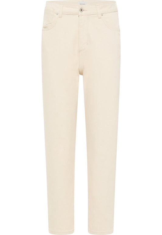 Mustang Trousers Style Charlotte Tapered Off-White (MU321A044-A11) Women