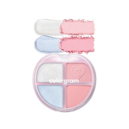 Colorgram Tintin Dory Eyeshadow Palette 05 Fairy Dory 4 Color Compact