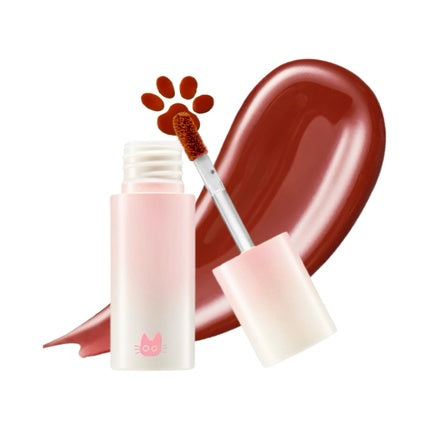 Black Rouge Chewy Lip Glaze High Shine Lip Gloss Korean Beauty Gz07 Cinnamon Latte 3.5