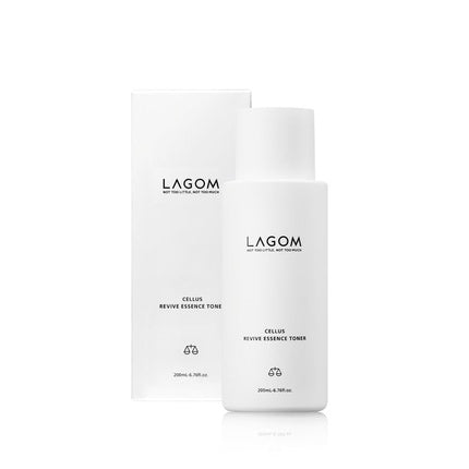 Lagom Cellus Revive Essence Toner Natural Nurturing Replenishment with 3-Layer 200ml
