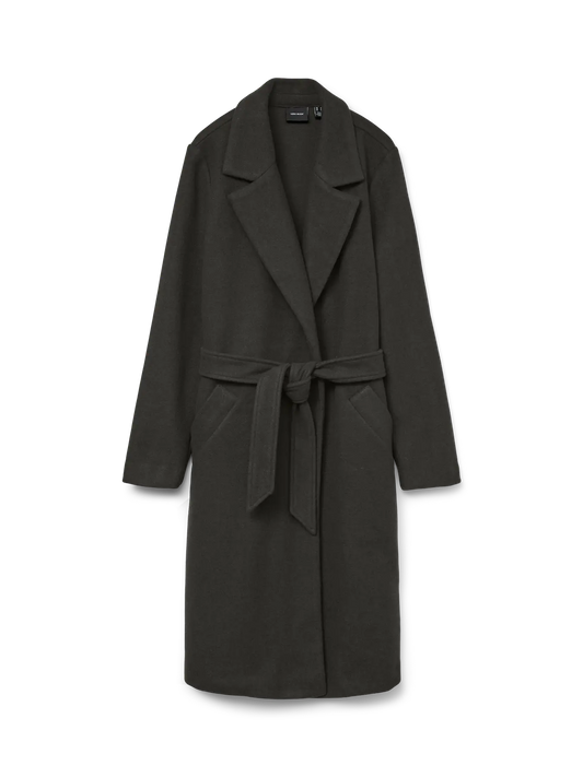Fortuneaya Long Coat Peat (10278330) Women