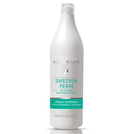 Scandic Line Swedish Perm Permanent Wave Liquid for Colored Hair 1 Liter 1L
