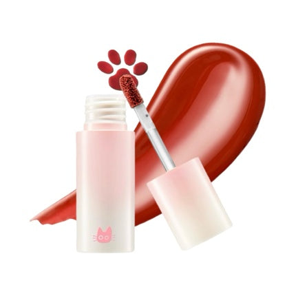 Black Rouge Chewy Lip Glaze High Shine Lip Gloss Korean Beauty Gz06 Sweet Chili 3.5