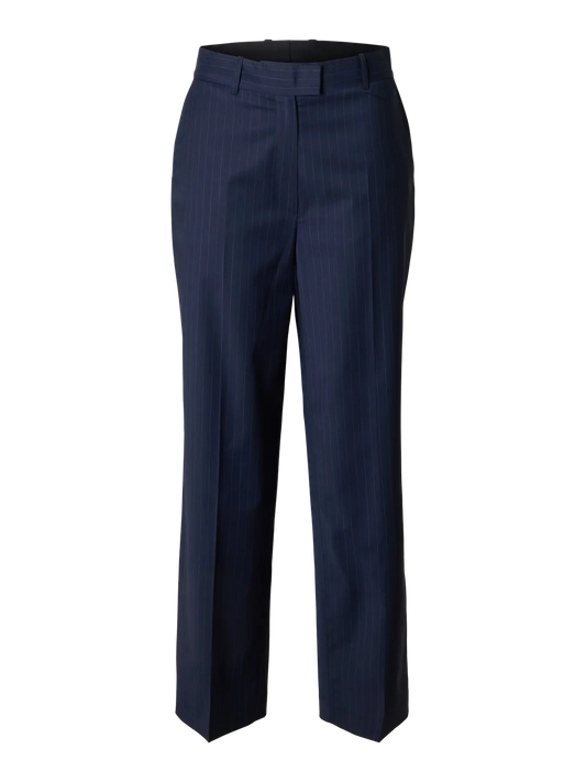 Straight Sanne High Waist Pant Dark Sapphire (16099537) Women