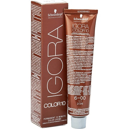 Schwarzkopf Professional Igora 10 6-00 Dark Natural Extra 60ml Hair Colour