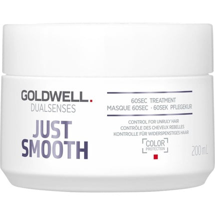 Goldwell Dualsenses Just Smooth 60s Treatment Smoothing Hair Mask - 200ml 60