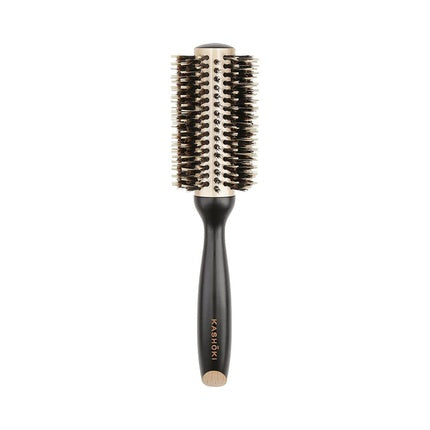 Kashoki Natural Beauty Environmentally Friendly Ceramic and Wood Round Brush 28mm