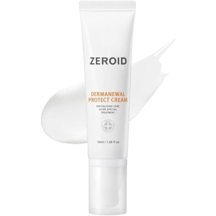 Zeroid Dermanewal Protect Cream Korean Dermocosmetic Revitalizing Care 50ml