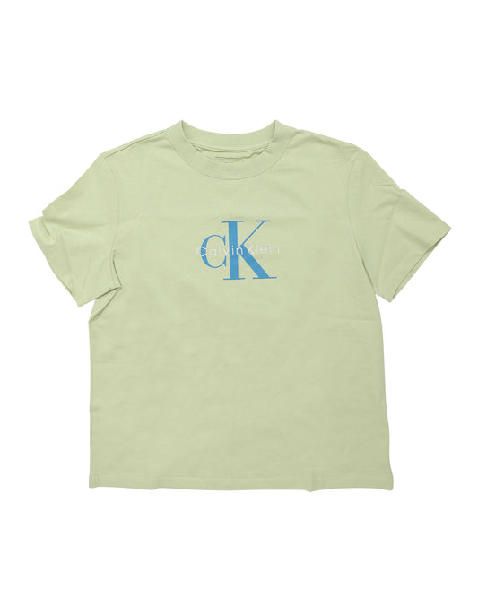 Calvin Klein Womens T-Shirt LV047B865GNF1 Green
