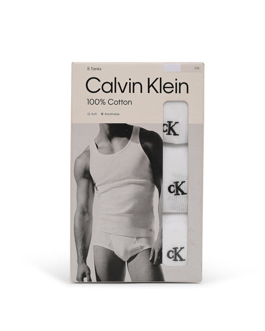 Calvin Klein Mens Tank Top LV00NB4046100 White